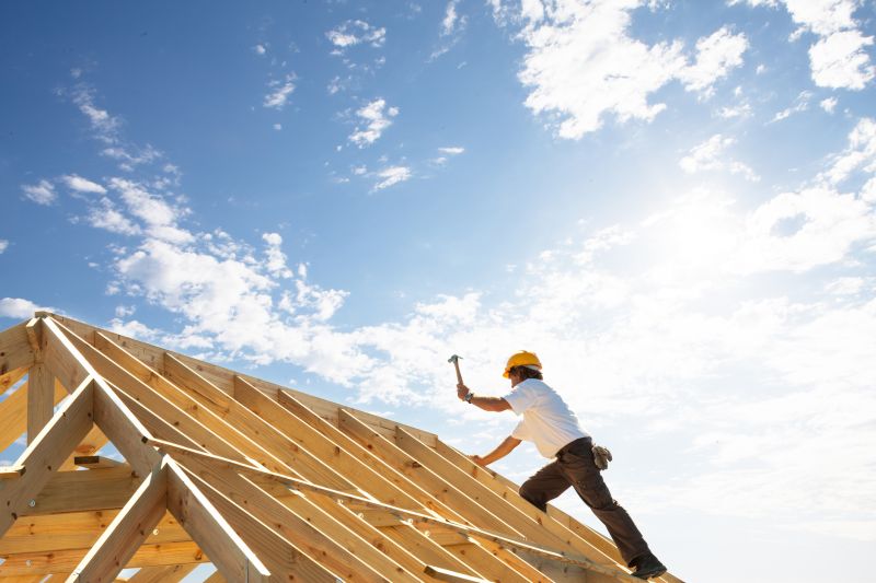 A Frame Roof Installation in Garrett County, MD