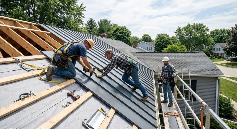 Aluminum Roof Installation in Garrett County, MD