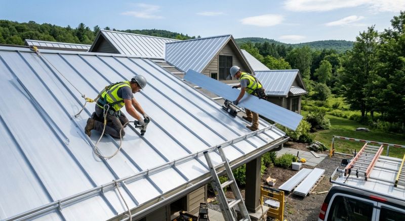 Aluminum Roof Installation in Garrett County, MD