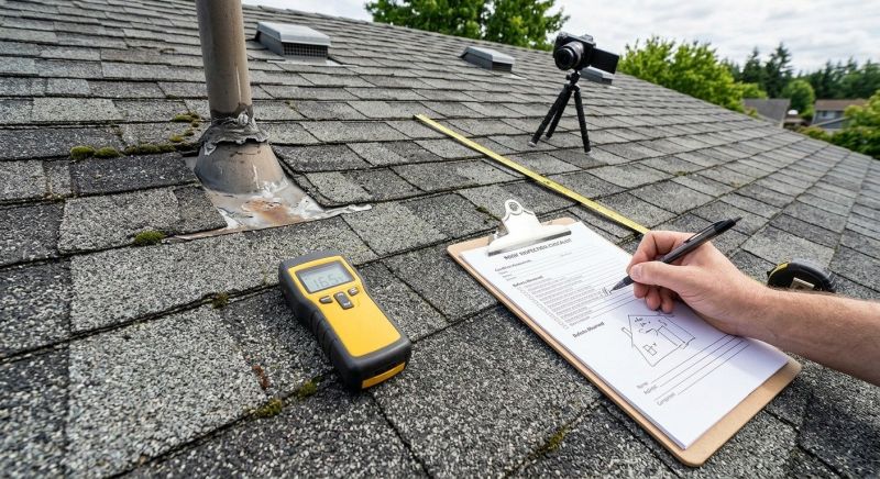 Asphalt Roof Inspection in New Creek, WV