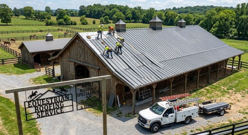Barn Roof Installation in Garrett County, MD