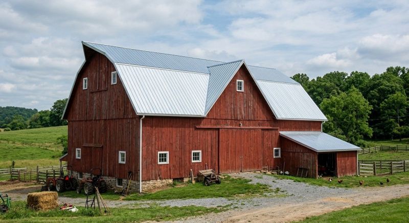 Barn Roof Replacement in Davis, WV