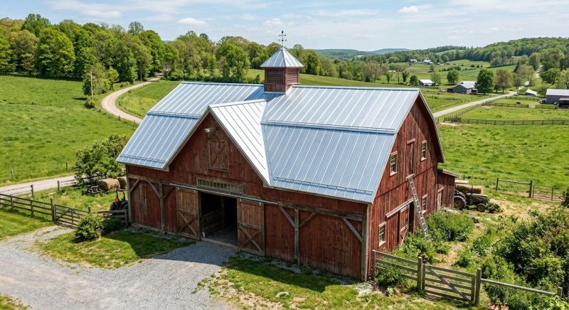 Barn Roof Replacement in New Creek, WV