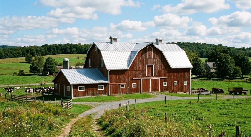 Barn Roof Replacement in Oakland, MD