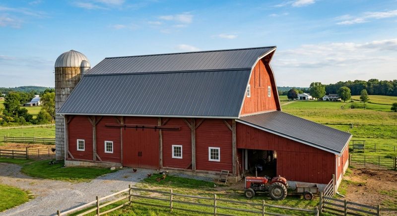 Barn Roof Replacement in Preston County, WV