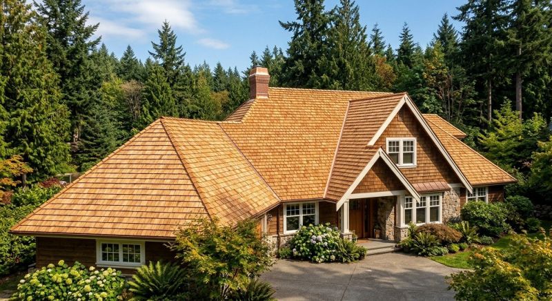 Cedar Roof Construction in Garrett County, MD