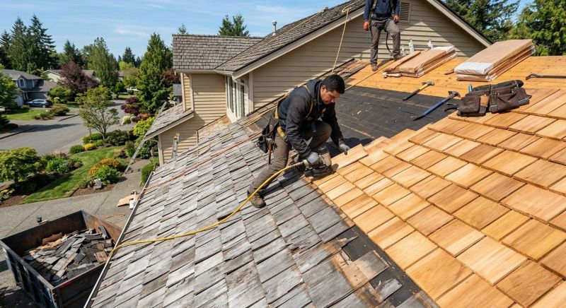 Cedar Roof Replacement in Friendsville, MD