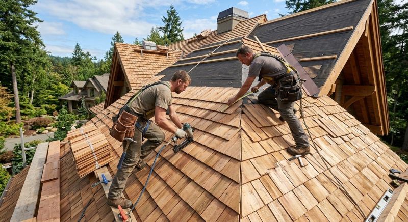 Cedar Shake Roof Construction in Preston County, WV