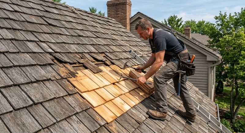 Cedar Shake Roof Repair in Kingwood, WV