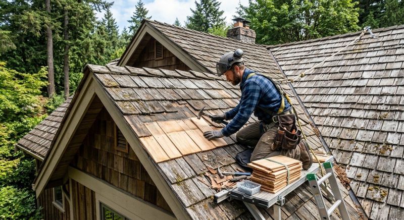 Cedar Shingles Repair in Davis, WV