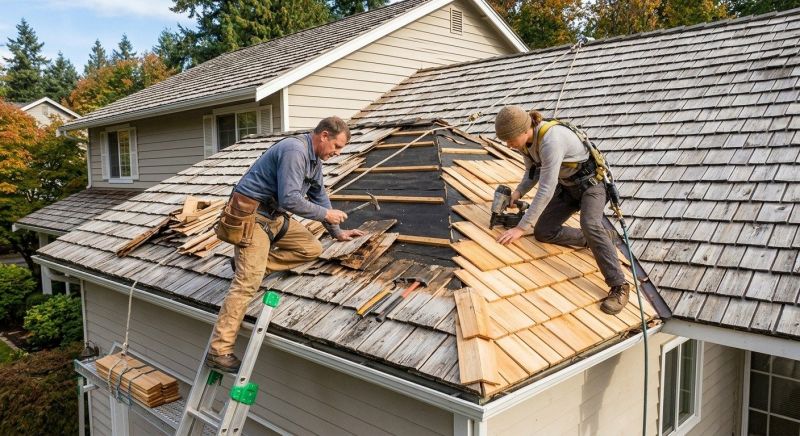 Cedar Shingles Repair in Kingwood, WV