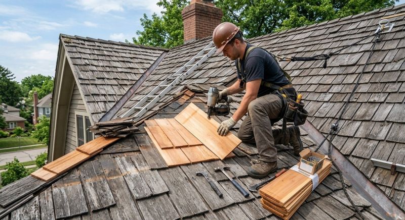 Cedar Shingles Repair in Garrett County, MD