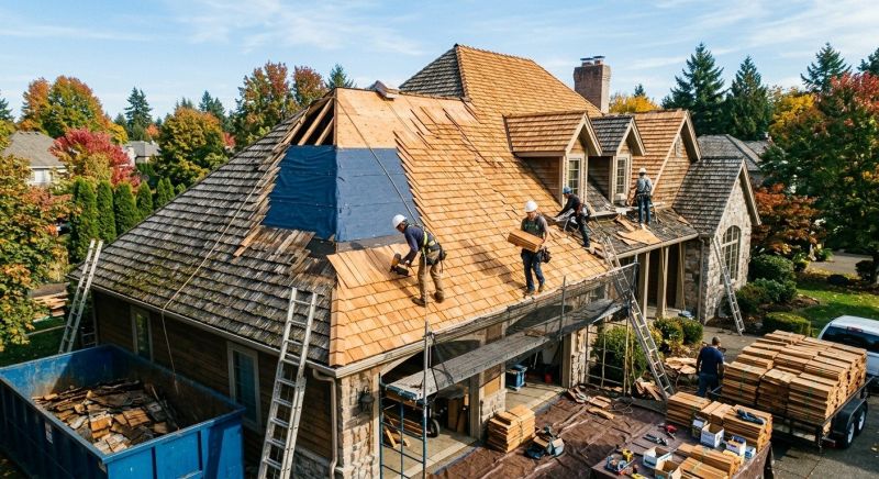 Cedar Shingles Replacement in Preston County, WV