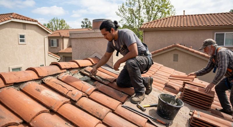 Clay Roof Leak Repair in Garrett County, MD