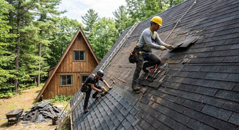 Collapsing Roof Repair in Garrett County, MD