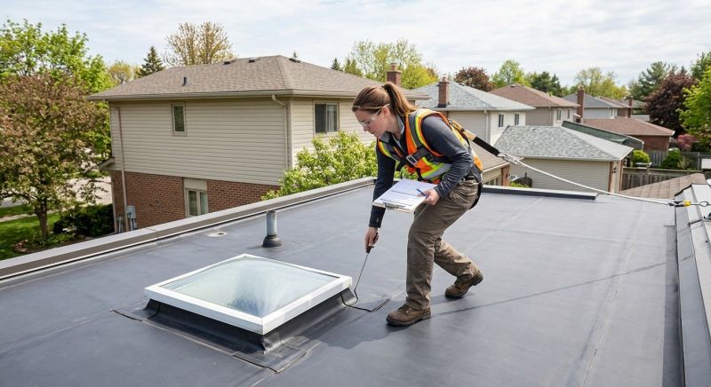 Composite Roof Inspection in Garrett County, MD