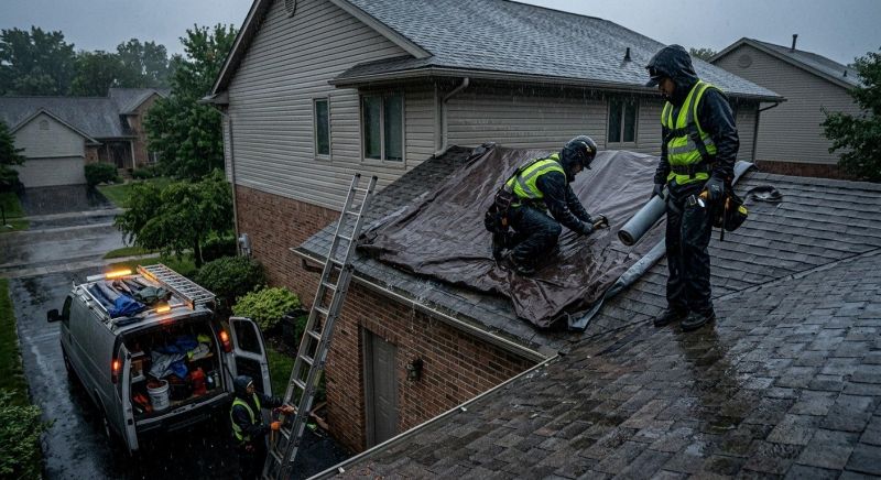 Composite Roofing Repair in Garrett County, MD