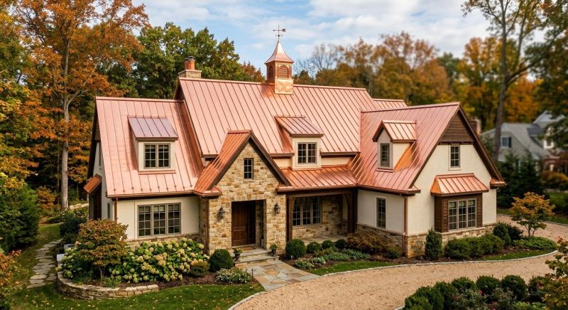 Copper Roof Repair in Garrett County, MD