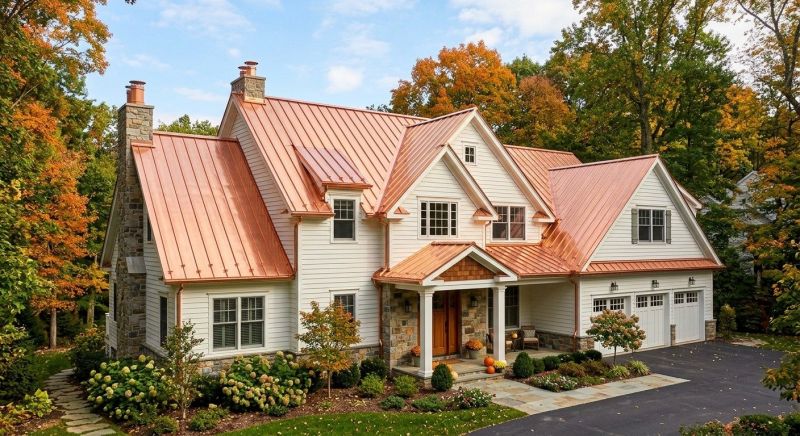 Copper Roof Replacement in Garrett County, MD