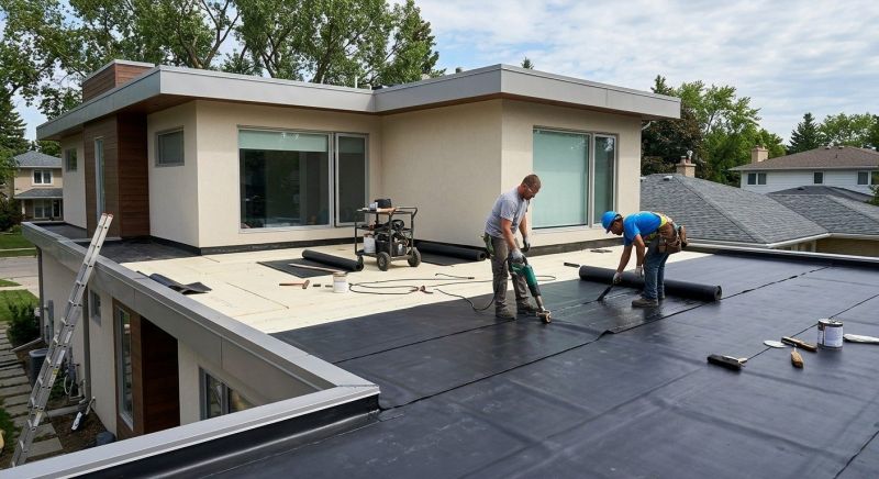 Flat Roof Construction in Garrett County, MD