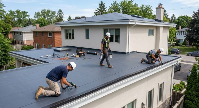 Flat Roof Installation in New Creek, WV
