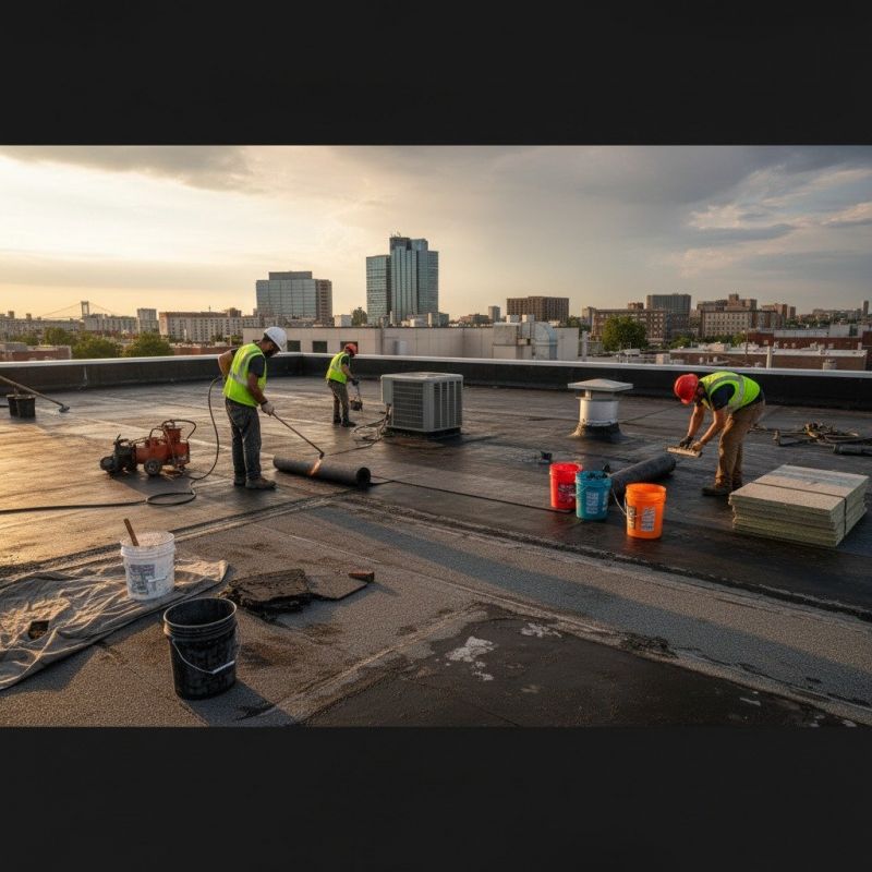 Flat Roof Repair in Oakland, MD