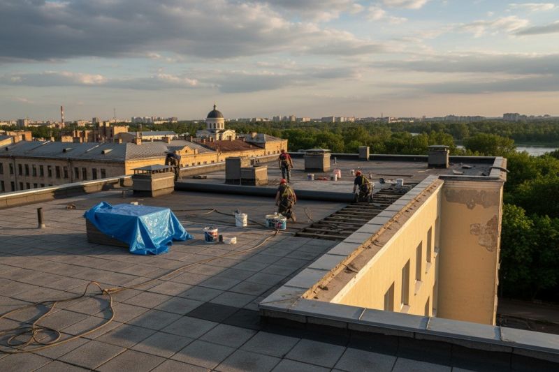 Flat Roof Replacement in Accident, MD
