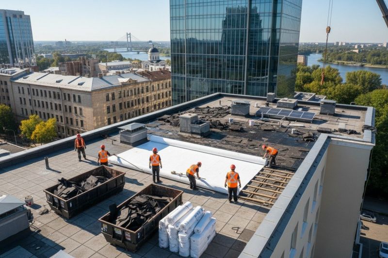 Flat Roof Replacement in Davis, WV