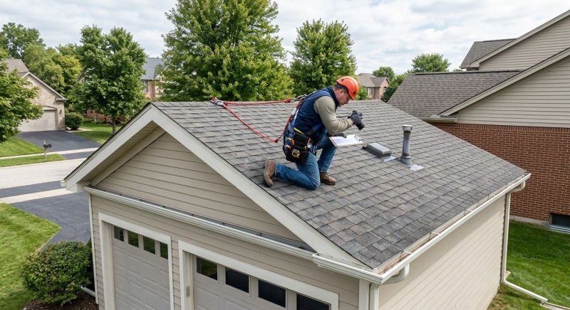 Garage Roof Inspection in Garrett County, MD
