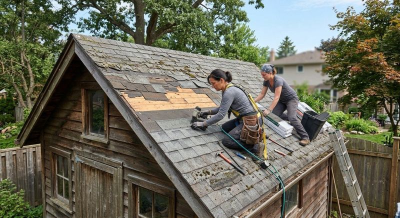 Garage Roof Repair in Garrett County, MD