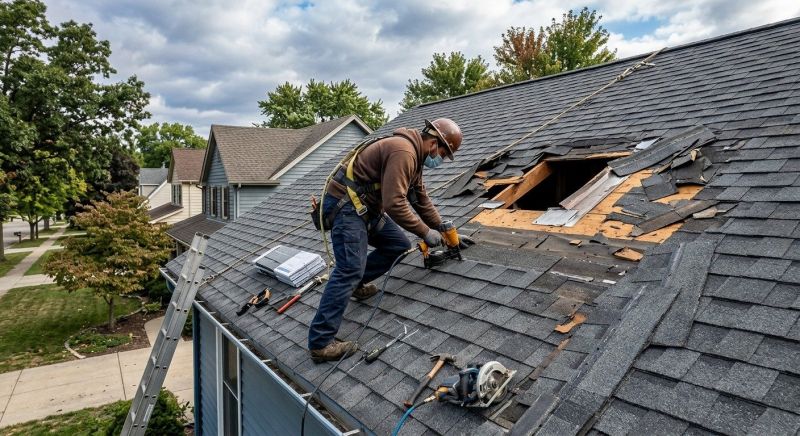Hail Damage Roof Repair in Keyser, WV