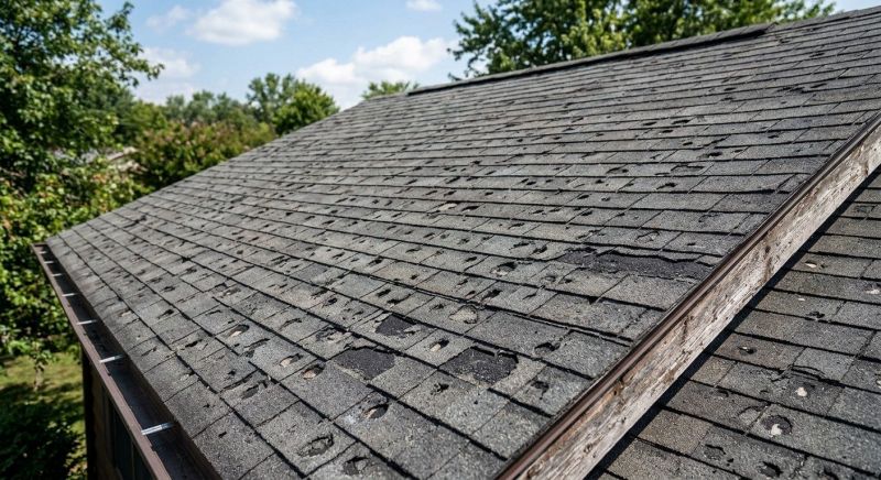 Hail Damage Roof Repair in Oakland, MD