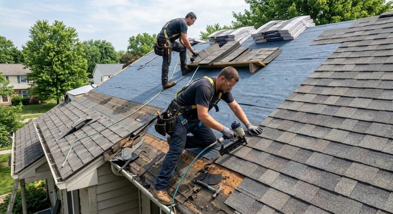 Hip Roof Shingle Replacement in Garrett County, MD