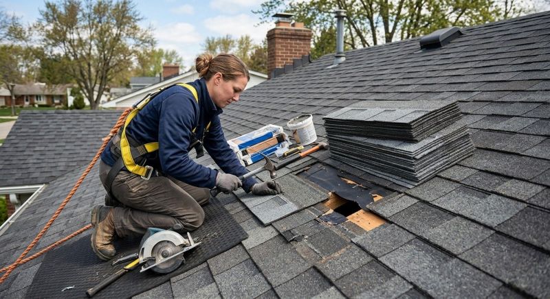 Hip Roof Shingle Replacement in Garrett County, MD