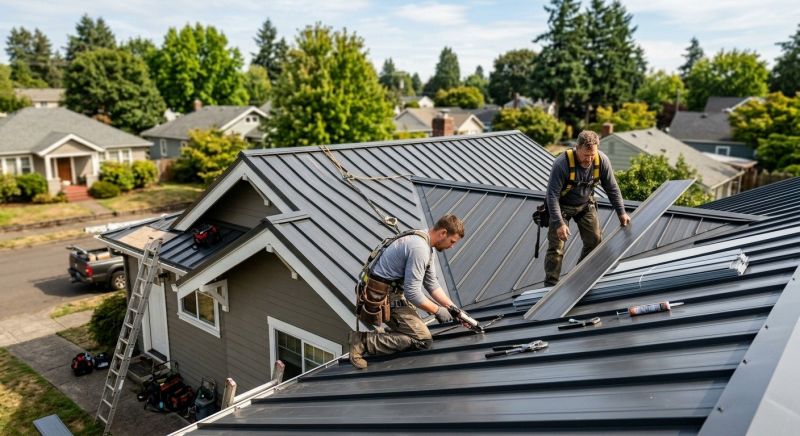 Metal Patio Roof Repair in Garrett County, MD