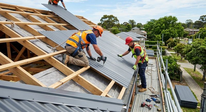 Metal Roof Installation in Accident, MD