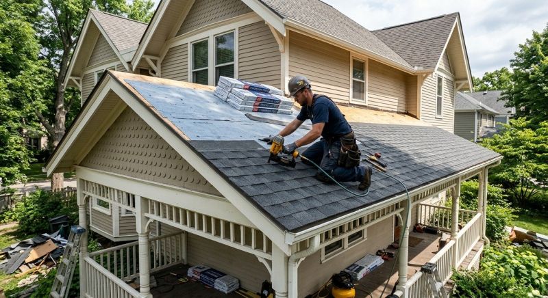 New Roof Installation in Garrett County, MD