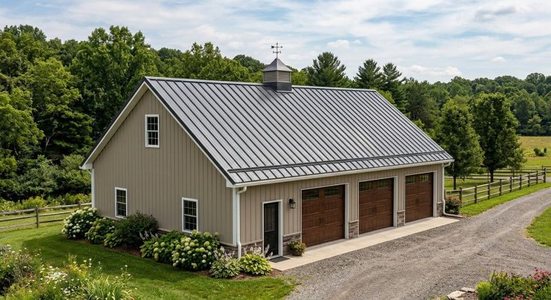 Pole Barn Roof Repair in Oakland, MD