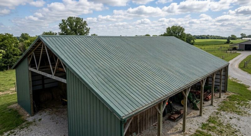 Pole Barn Roof Repair in Preston County, WV