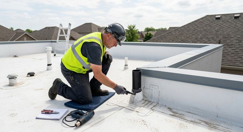 Pvc Roof Inspection in Garrett County, MD