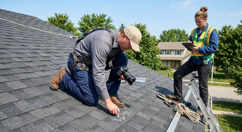 Roof Damage Inspection in Friendsville, MD