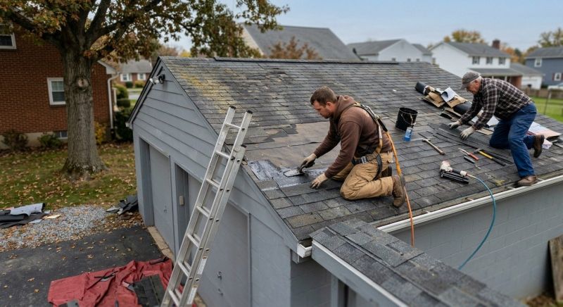 Roof Ridge Repair in Garrett County, MD