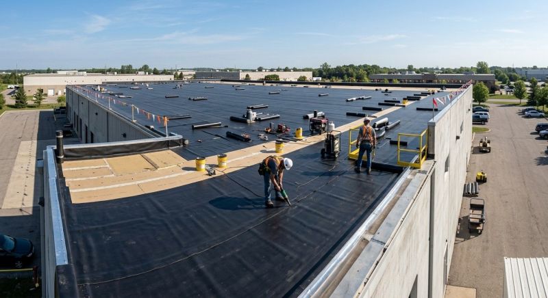 Rubber Roof Installation in Garrett County, MD