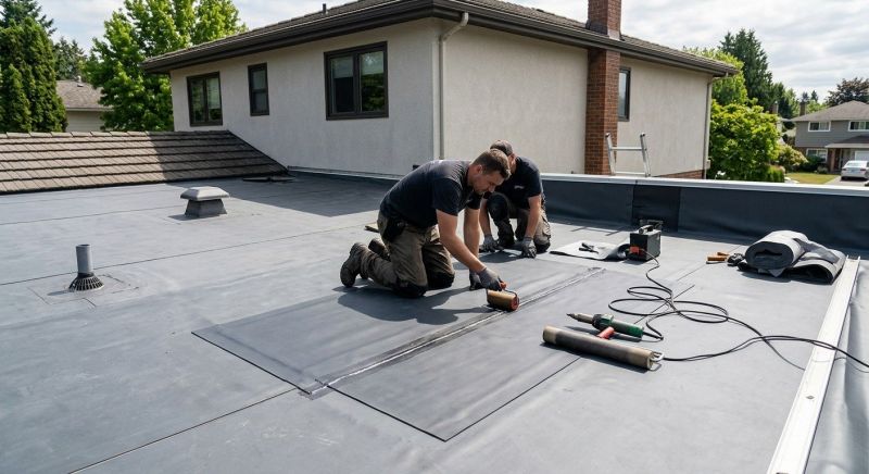 Rubber Roof Repair in Friendsville, MD