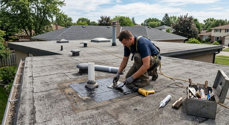 Rubber Roof Repair in Kingwood, WV