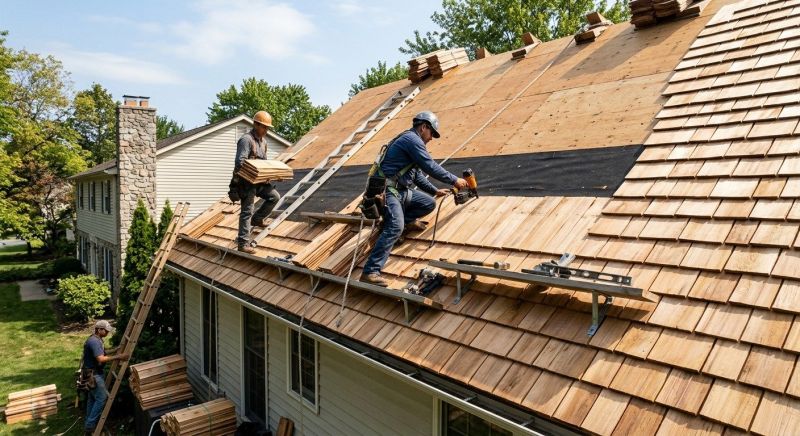 Shake Roof Replacement in Friendsville, MD
