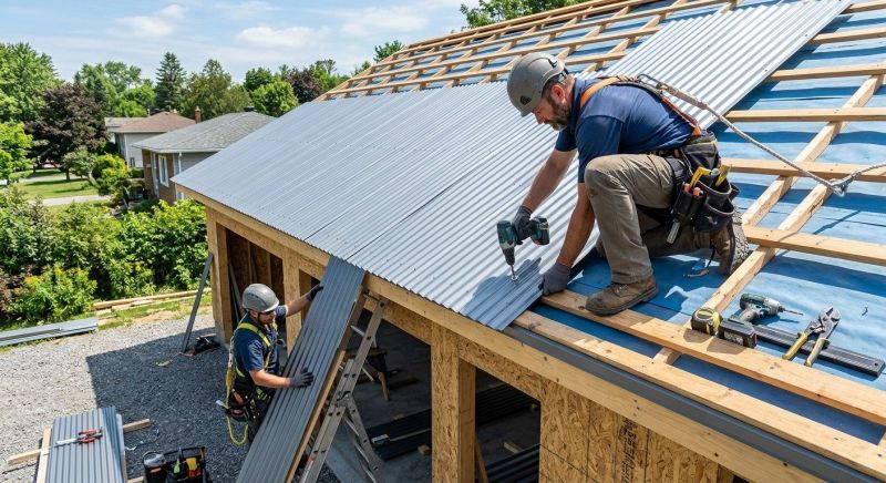 Sheet Roofing Installation in Preston County, WV