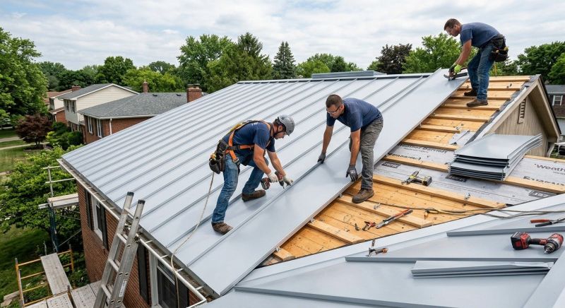 Sheet Roofing Installation in Preston County, WV