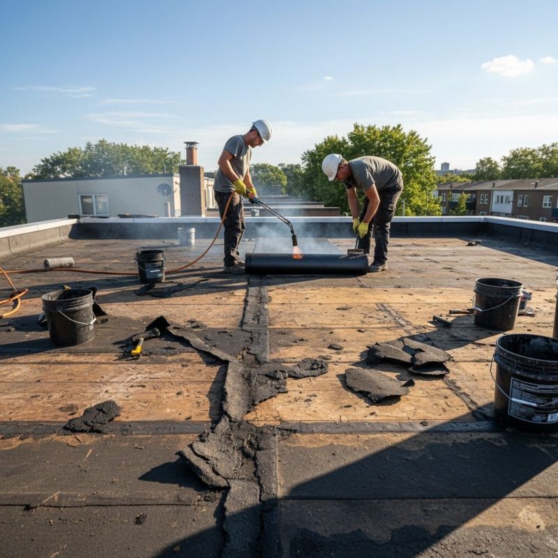 Single Ply Roof Repair in Kingwood, WV