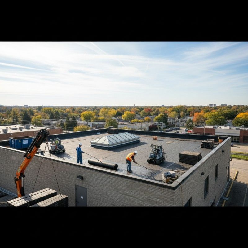 Single Ply Roof Replacement in Preston County, WV